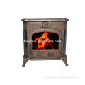 New Arrival wood burning cast iron stove made in Shanghai,hand painting wood stove